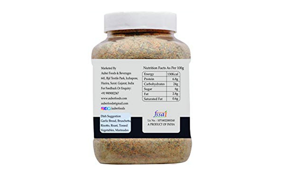 Auber Garlic Bread Seasoning    Plastic Jar  350 grams